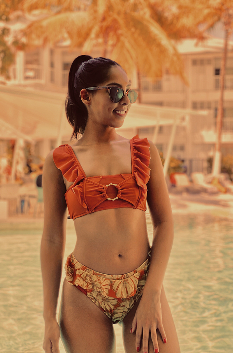 CALLA Ruffle Top *FINAL SALE*