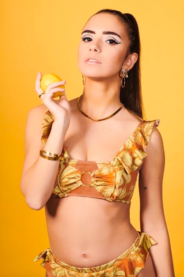 CALLA Ruffle Top *FINAL SALE*