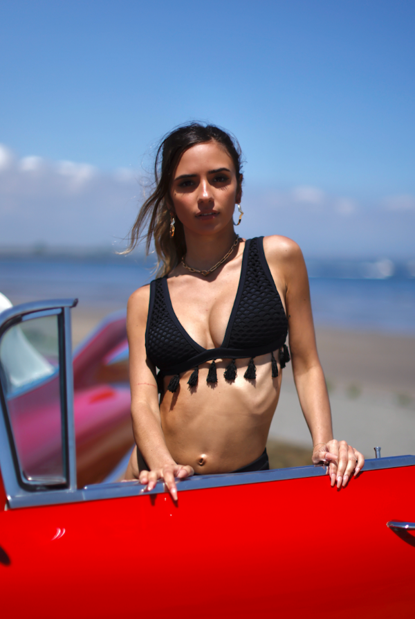 Taykini Top (DOT RIB FABRIC)