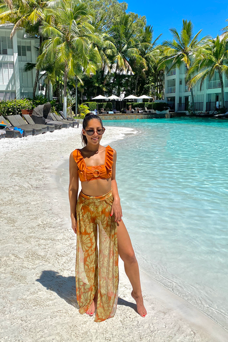 CALLA Ruffle Top *FINAL SALE*